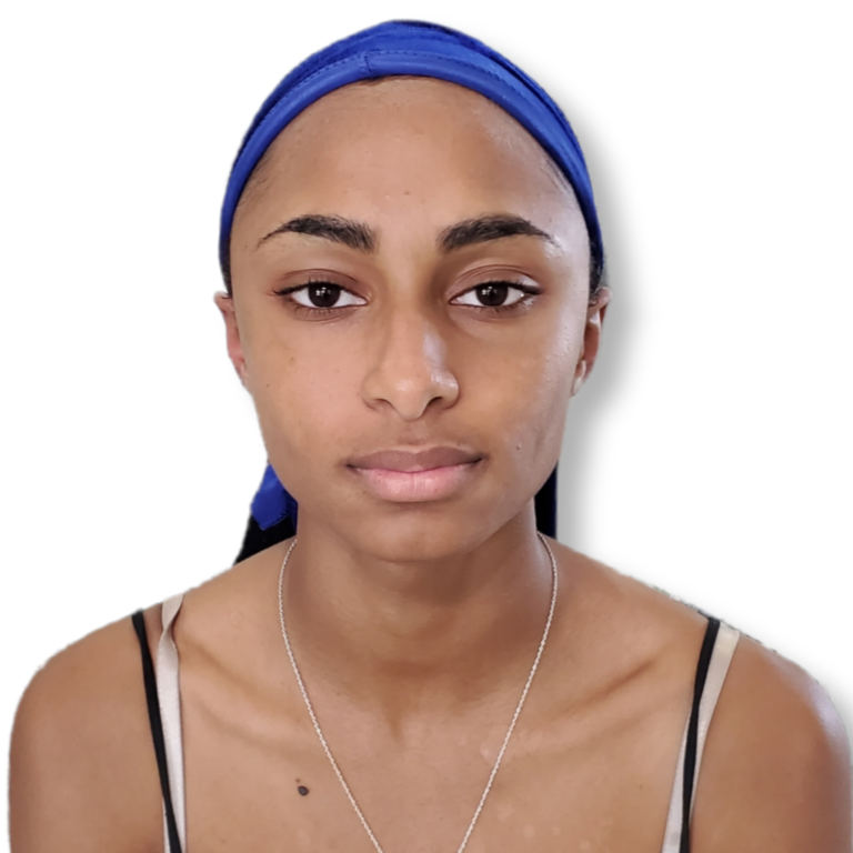 young girl without makeup